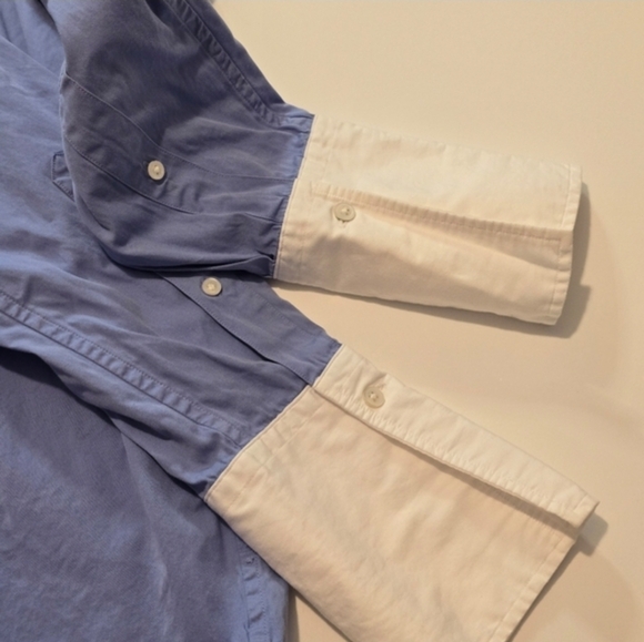 Polo Ralph Lauren Long Sleeve Button Front Shirt Collared Long Sleeve Size 10 - Picture 6 of 13